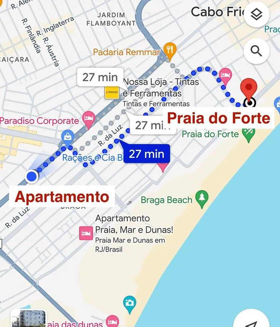 Vista Da Cidade Proximo Praia Do Forte - Ap 302 Brésil